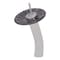 Novatto GODERE Glass Vessel Bathroom Sink Set, Brushed Nickel NSFC-023001BN - alternate 9